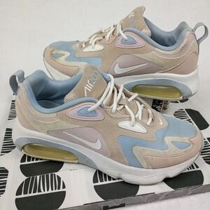 Nike Air Max 200 Fossil Barley Rose Sneakers CI3867-600 Mens 7.5 Womens 9 shoes